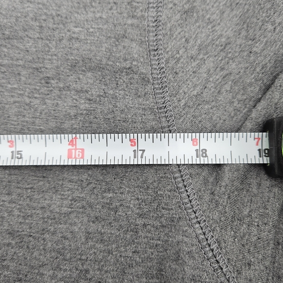 Ridgecut Toughwear Grey Quarter-Zip Performance Pullover Chest Pocket Size L - Picture 7 of 13